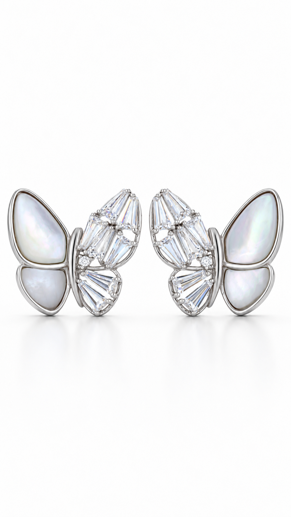 Pearl Butterfly Earrings