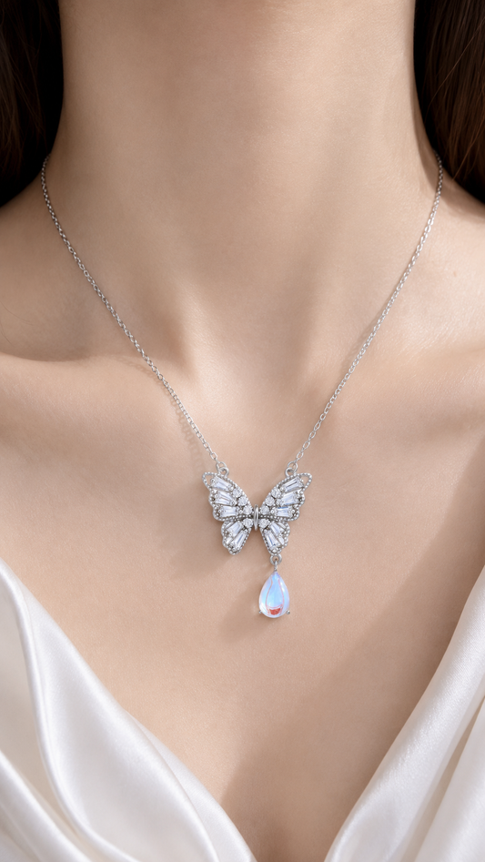 Butterfly Opal Necklace