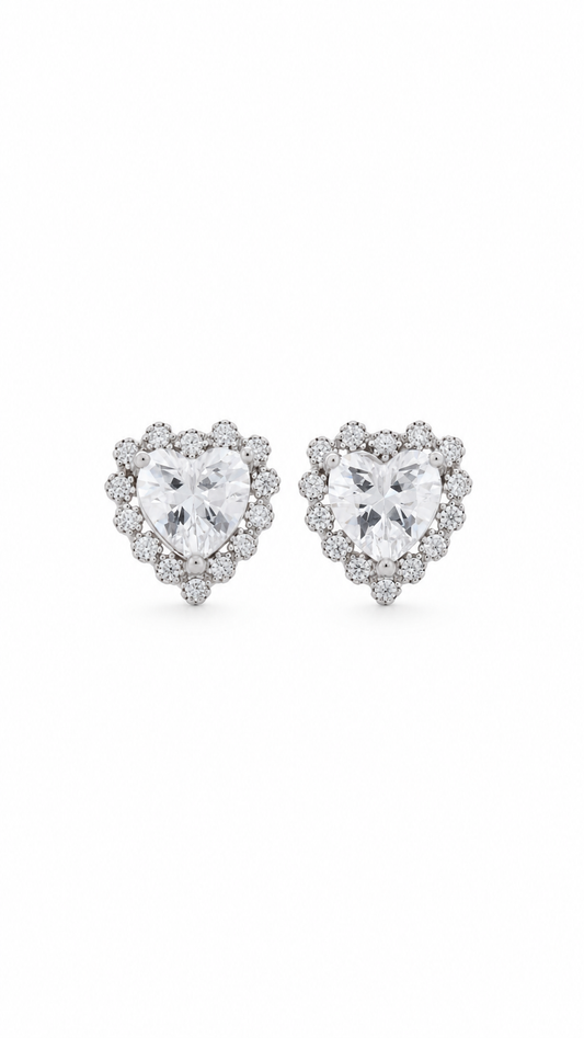Heart-Shaped Earrings