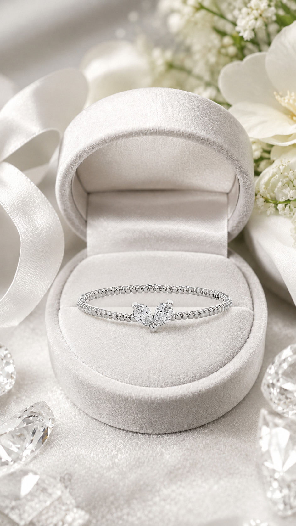 Double Marquise-Cut Ring
