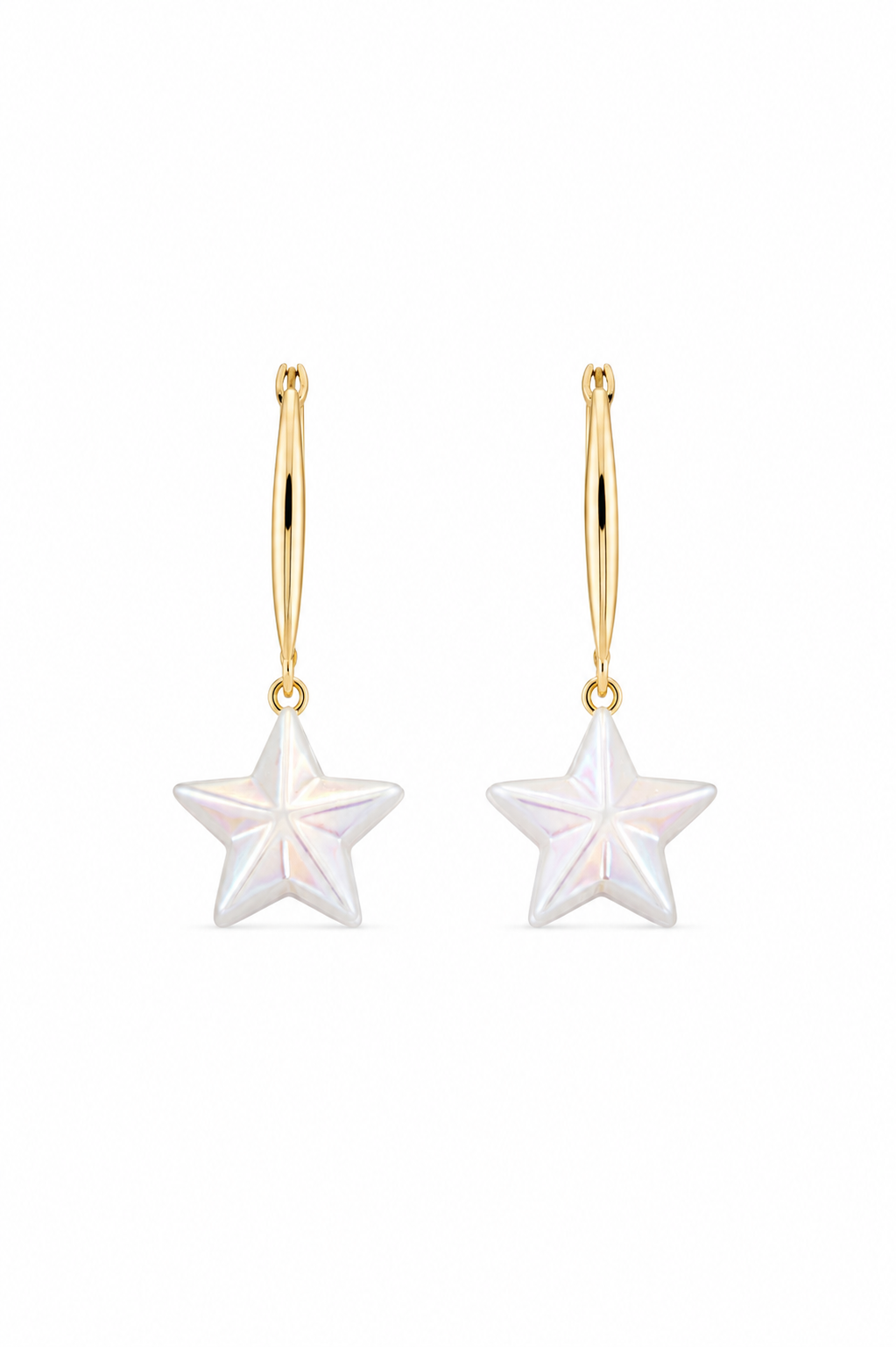 Pearl Star Earrings