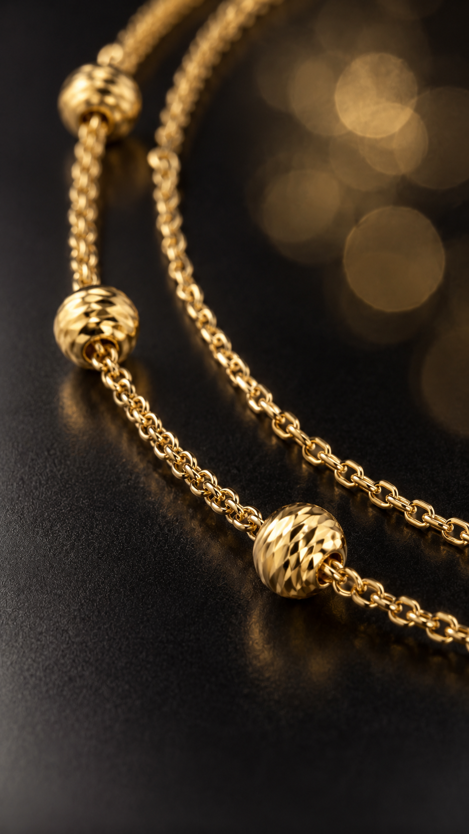 Double-Layer Textured Bracelet