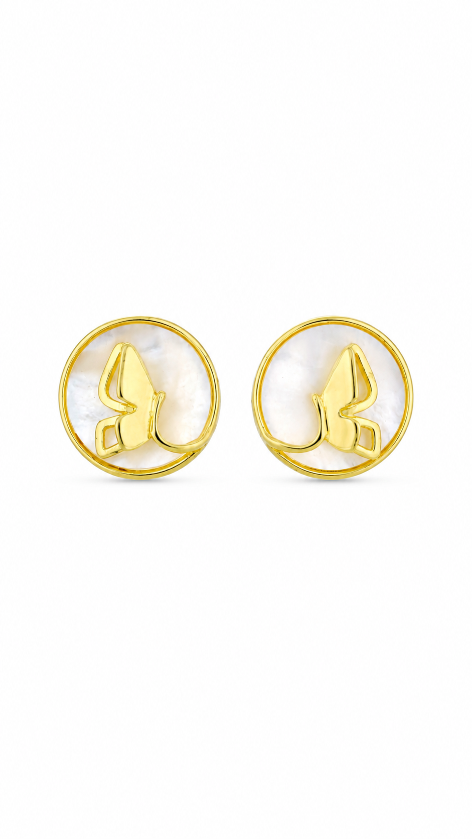 Butterfly Pearl Earrings