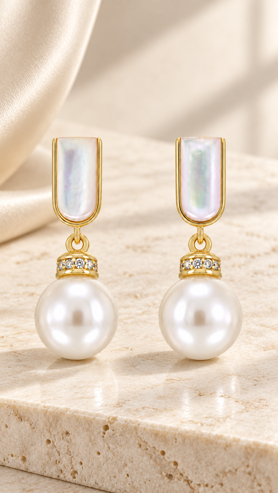 Pearl Drop Earrings