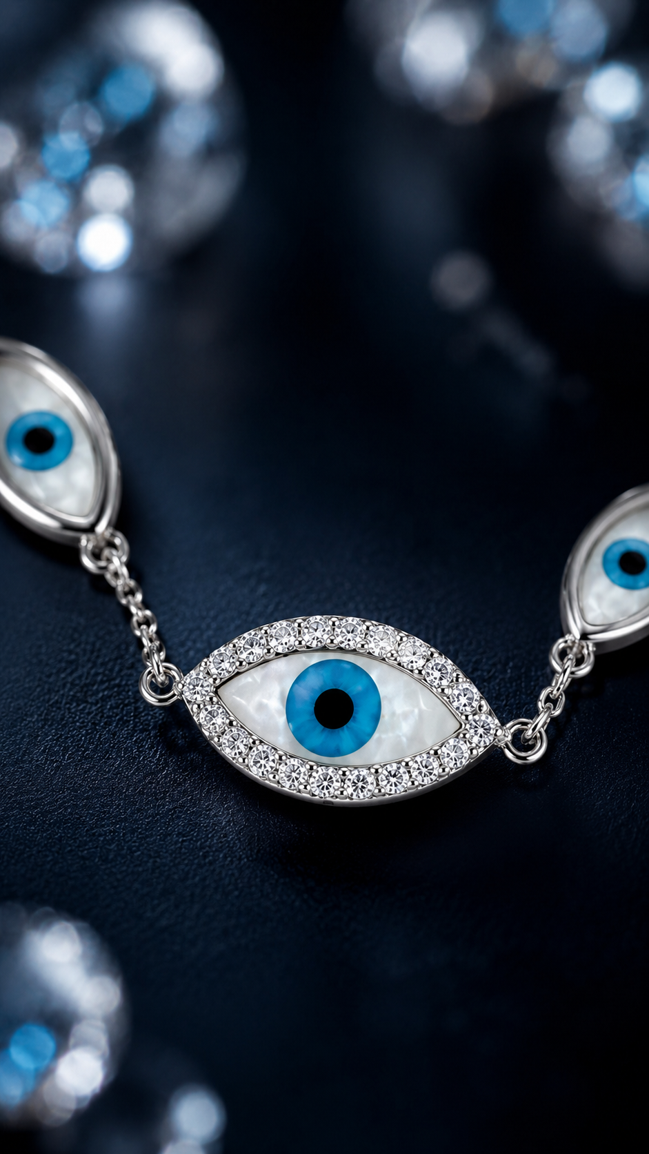 Triple Evil Eye Bracelet