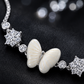 White Butterfly Adjustable Bracelet
