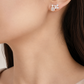Clover Pearl & Cushion Earrings