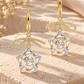 Bow & Floral Drop Earrings