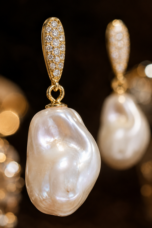 Baroque Pearl Earrings