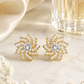 Sunburst Crystal Earrings