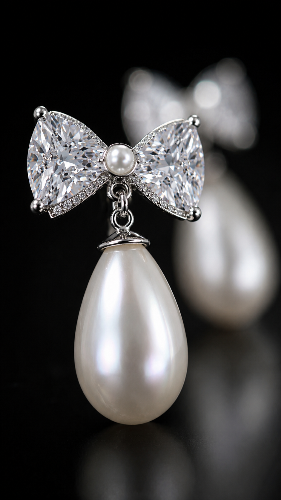 Bow&Pearl Earrings