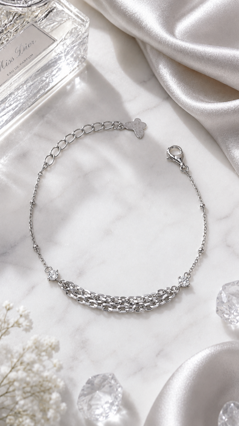 Multi-Layer Twisted Chain Bracelet