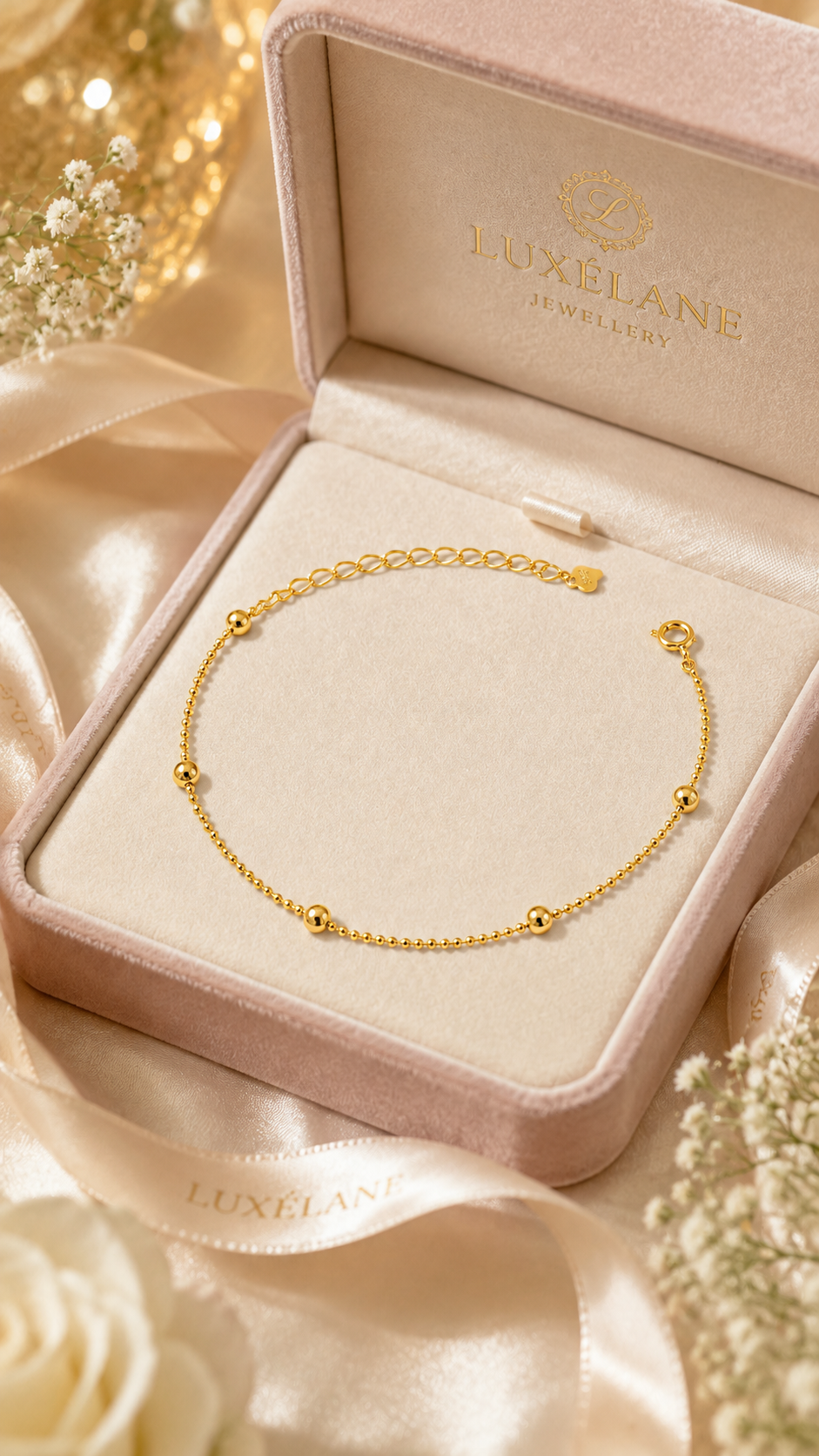 Ball Station Chain Bracelet