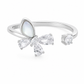 Butterfly Open Adjustable Ring