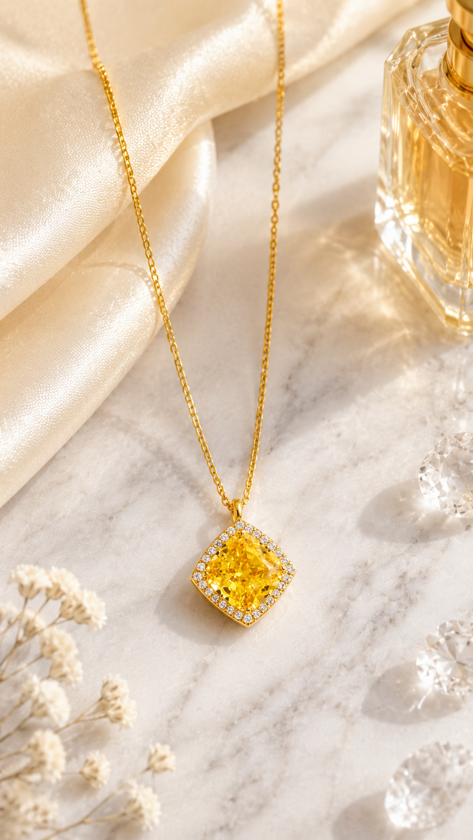 Sunshine Crystal Pendant
