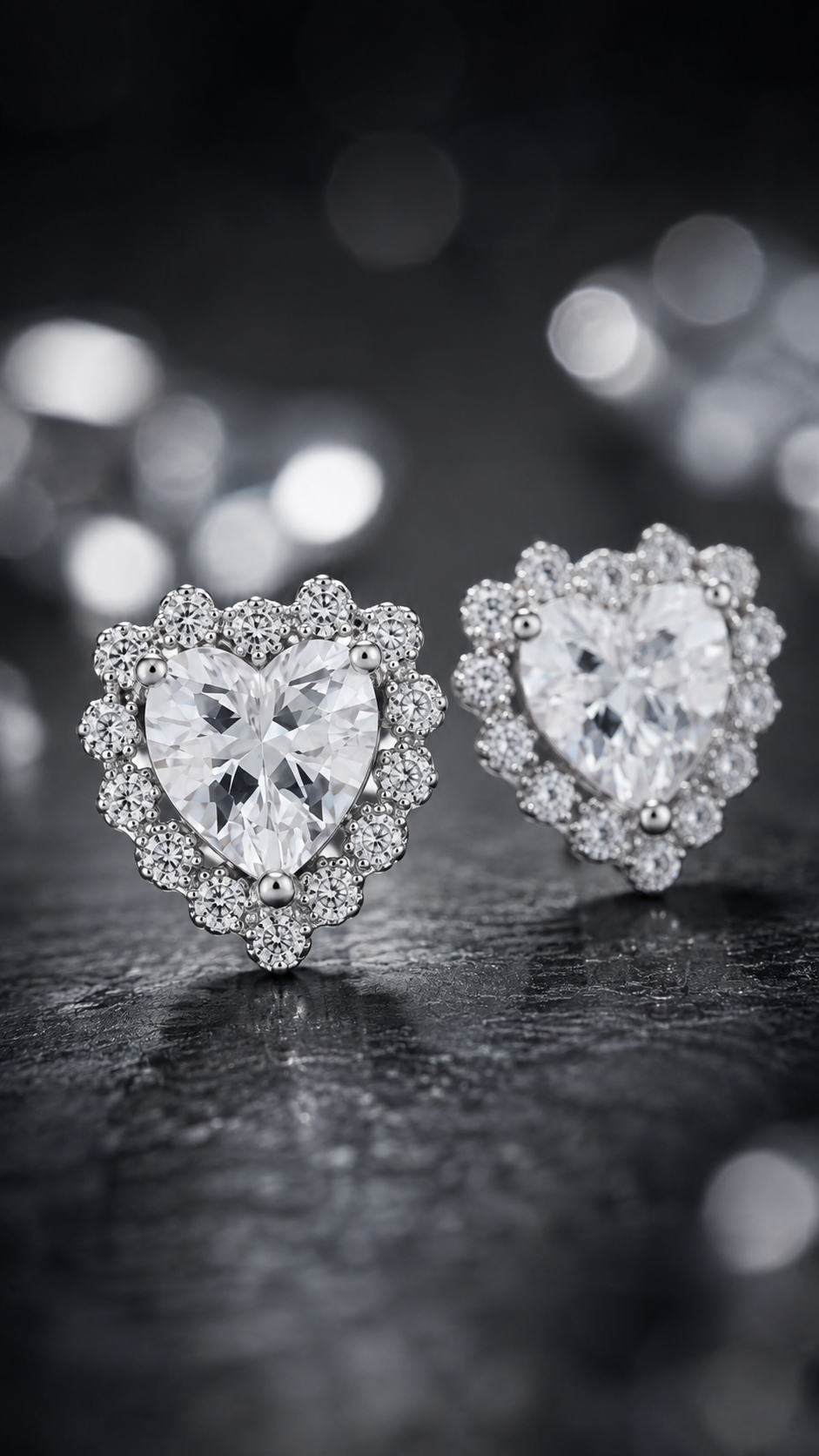 Heart-Shaped Earrings