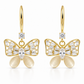 Butterfly Crystal Earring