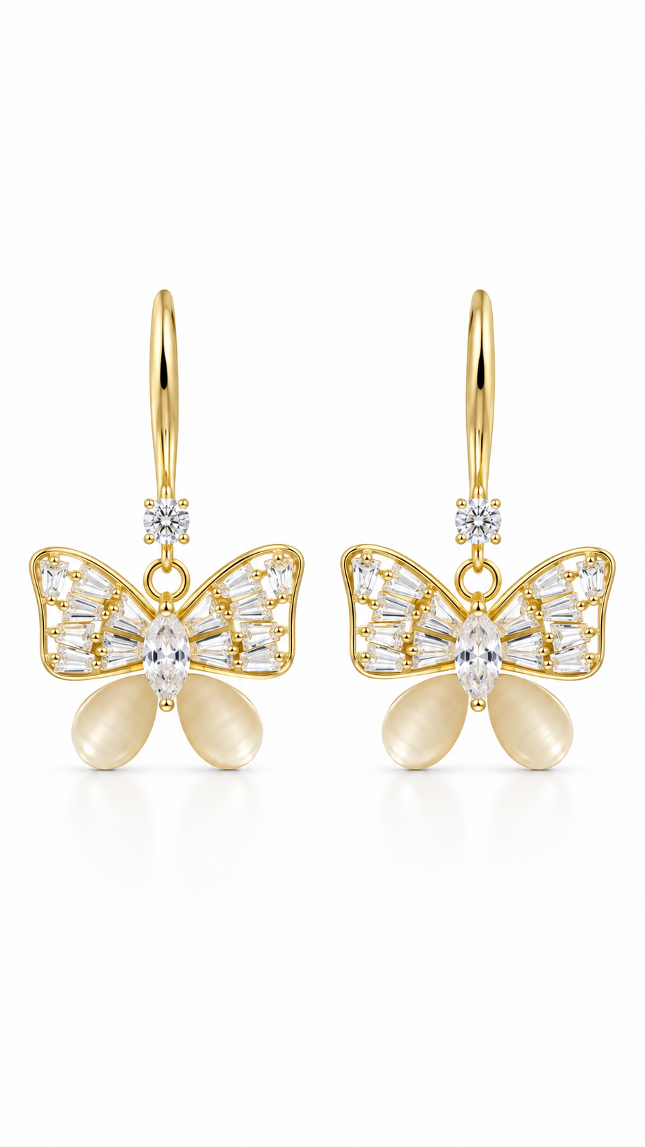 Butterfly Crystal Earring