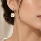 Silver Pearl Earrings