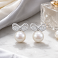 Bow Pearl Earrings