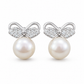Bow Pearl Earrings