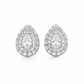 Pear-Cut Earrings