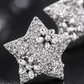 Silver-Tone Star Earrings