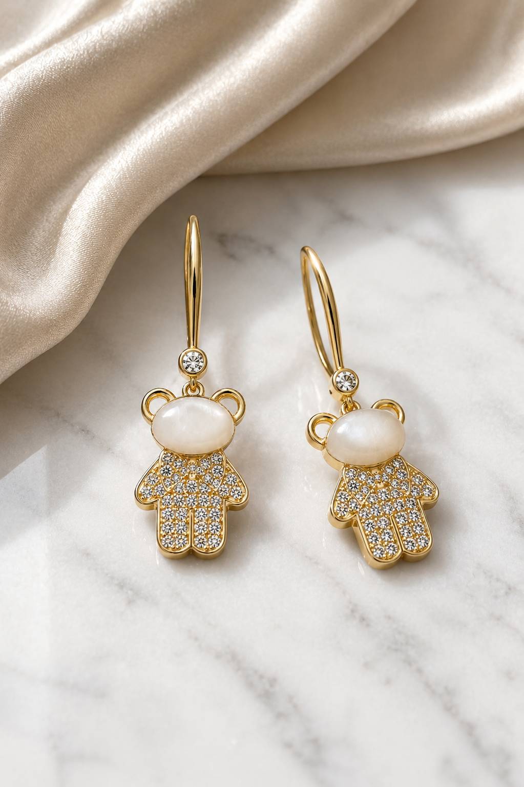 Teddy Bear Earrings