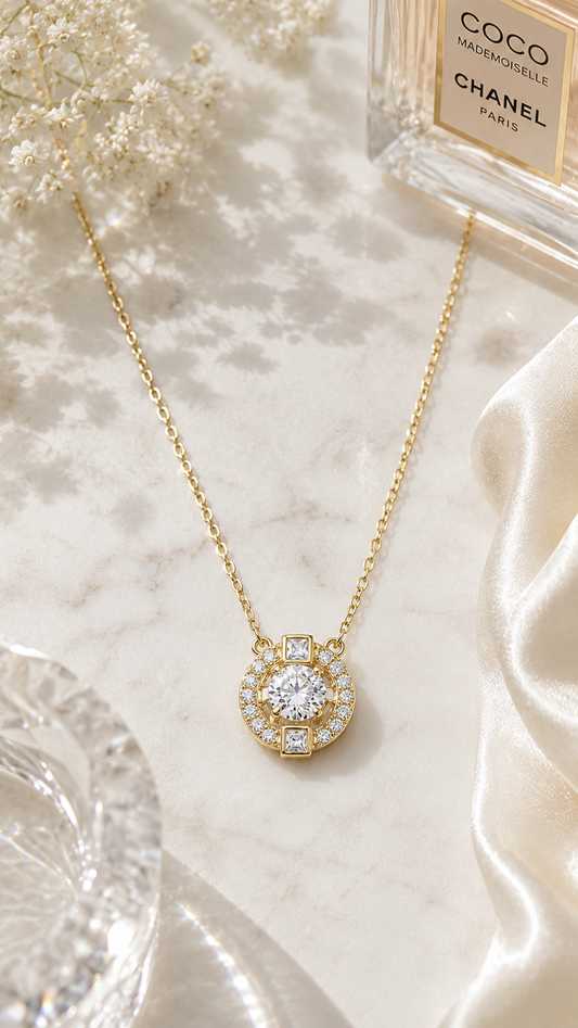 Classic Halo Pendant