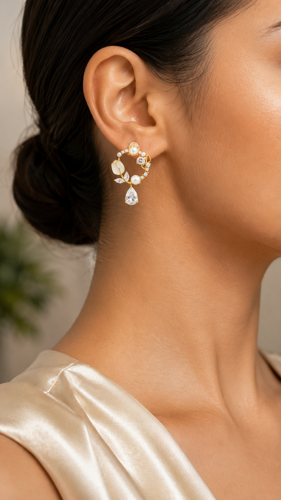 Pearl Wreath Earrings