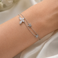 Double-Layer Butterfly Bracelet