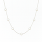 Gold Plated Pearl Chain Necklace for Women – Elegant Minimal Jewelry