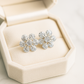 Daisy Flower Stud Earrings for Women | Sparkling CZ Floral Design