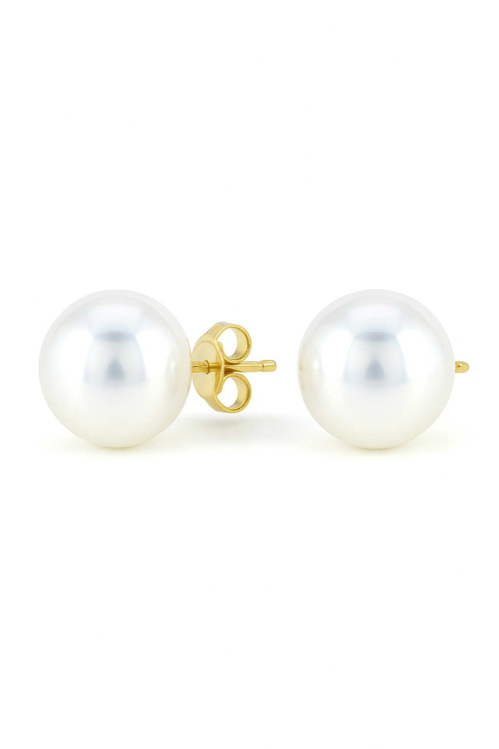 Classic Pearl Stud Earrings for Women