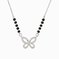 925 Silver Butterfly Mangalsutra Pendant – Modern Daily-Wear Symbol of Love & Elegance