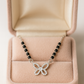 925 Silver Butterfly Mangalsutra Pendant – Modern Daily-Wear Symbol of Love & Elegance