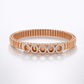 Eternity Halo Symphony Bracelet in Rose Gold & Diamond Accents