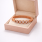 Eternity Halo Symphony Bracelet in Rose Gold & Diamond Accents