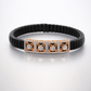 Imperial Starline Diamond Bracelet in Black Enamel & Rose Gold