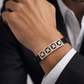 Imperial Starline Diamond Bracelet in Black Enamel & Rose Gold