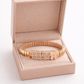 Monarch Butterfly Mosaic Bracelet in Rose Gold & Diamond Accents