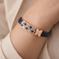 Monarch Butterfly Mosaic Bracelet in Rose Gold & Diamond Accents