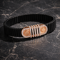 Nocturne Elite Bracelet in Black Enamel with Diamond Crest