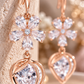 Pear-Cut Drop Earrings