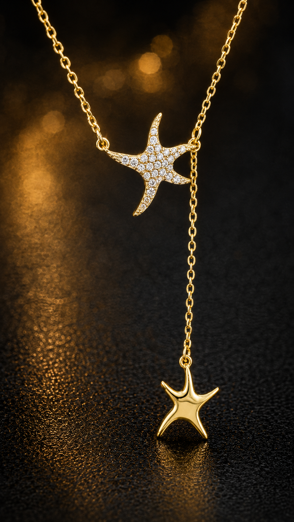 Luxury Starfish Pendant
