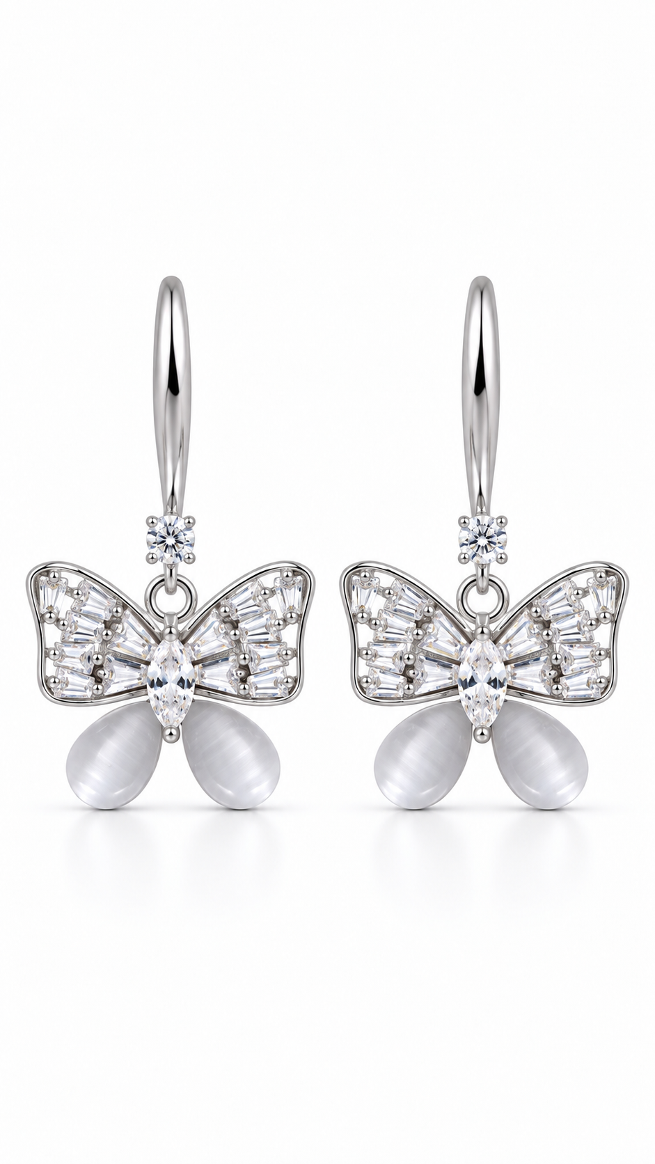Butterfly Crystal Earring