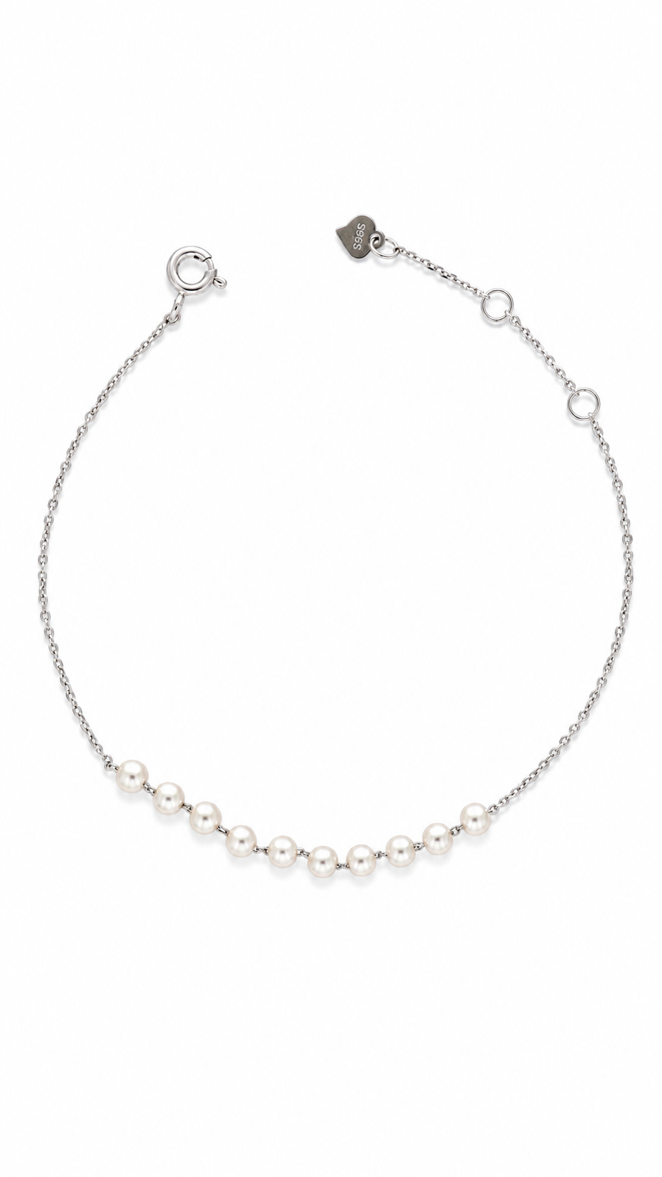 Pearl Beaded Chain Bracelet