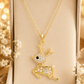 Luxury Deer Crystal Pendant