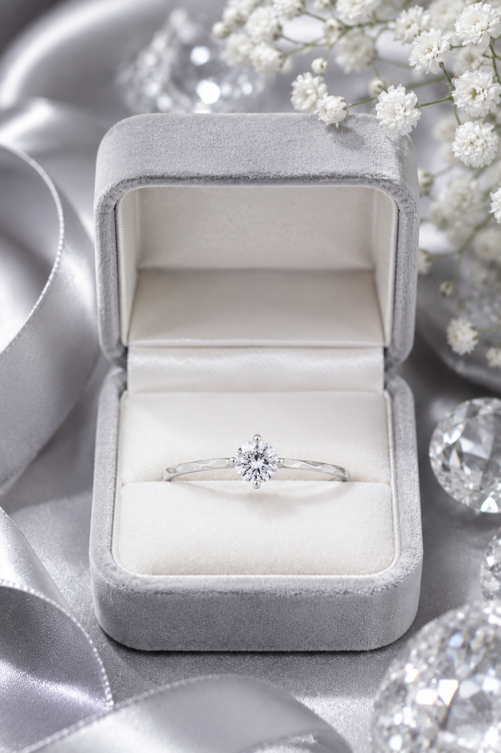 Round Solitaire Ring