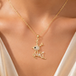 Luxury Deer Crystal Pendant